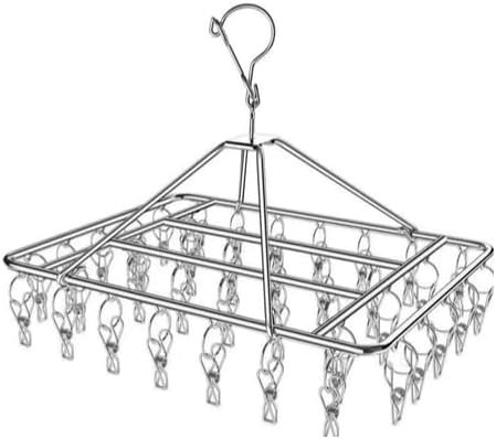 Varal Retrátil 40 Clips Inox Prendedores Prático para Roupas Íntimas Pequenas IZESNAP PRO IZESHOP Varal retrátil IZESNAP PRO com 40 clips inox para roupas íntimas pequenas