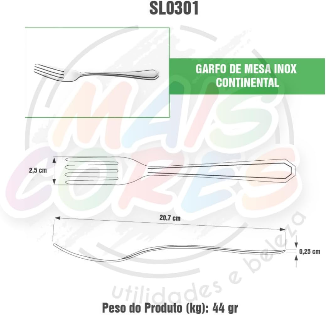 Faqueiro Inox 48 Peças Aço Inox Kit Completo Mesa Posta Premium IZEGOLD PRO