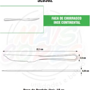 Faqueiro Inox 48 Peças Aço Inox Kit Completo Mesa Posta Premium IZEGOLD PRO
