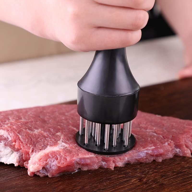 Amaciador de Carnes Manual Inox com Agulhas, Cabo Ergonômico, Fácil Limpeza IZECHOP PRO