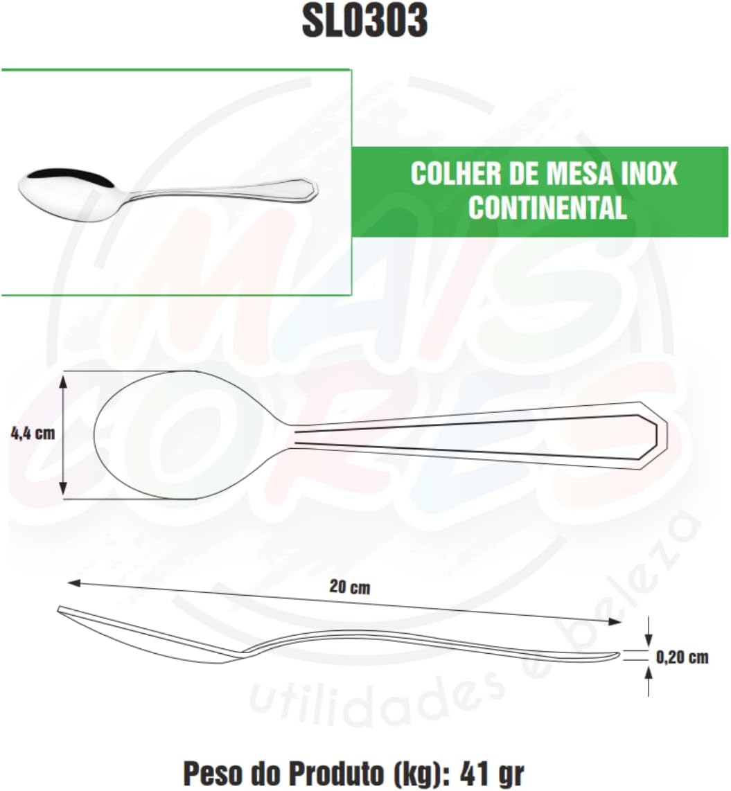 Faqueiro Inox 48 Peças Aço Inox Kit Completo Mesa Posta Premium IZEGOLD PRO