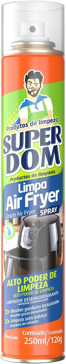 Limpa Air Fryer e Sanduicheira 250ml Dissolve Gordura Incrustada Sem Raspar IZECLEAN PRO