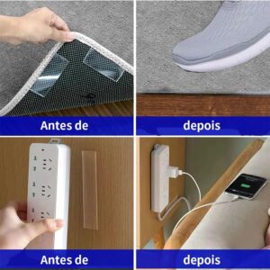 Fita Nano Dupla Face Transparente Extra Forte Reutilizável 3m Sem Resíduos IZENANO PRO Fita Nano Dupla Face Transparente Extra Forte Reutilizável 3m Sem Resíduos IZENANO PRO