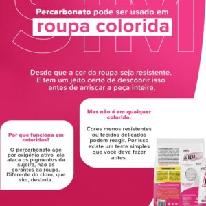 Percarbonato de Sódio 100% Puro Removedor de Manchas Multiuso Limpeza Pesada Branqueador IZEBOOST PRO