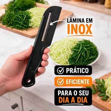 Descascador Fatiador de Frutas e Legumes Inox Ergonômico Premium IZEPEEL PRO IZESHOP