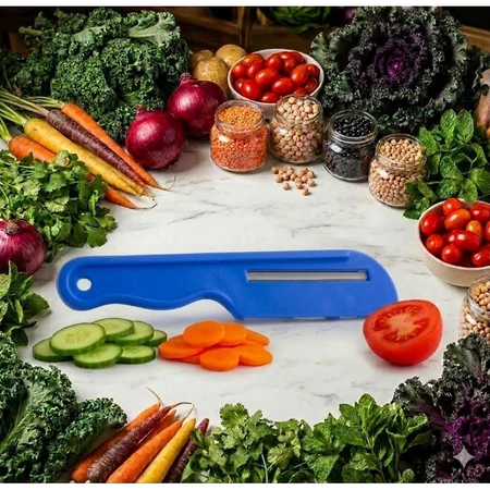 Descascador Fatiador de Frutas e Legumes Inox Ergonômico Premium IZEPEEL PRO IZESHOP