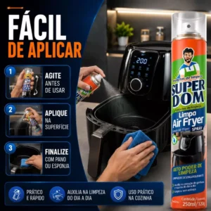 limpa-air-fryer-e-sanduicheira-250ml-dissolve-gordura-incrustada-sem-raspar-izeclean-pro Limpa Air Fryer e Sanduicheira 250ml Dissolve Gordura Incrustada Sem Raspar IZECLEAN PRO IZESHOP