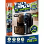 Limpa Air Fryer e Sanduicheira 250ml Dissolve Gordura Incrustada Sem Raspar IZECLEAN PRO