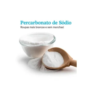Percarbonato de Sódio 1kg Biodegradável Sem Cloro Tira-Manchas Multiuso Alto Branqueamento IZEPOWER PRO IZESHOP