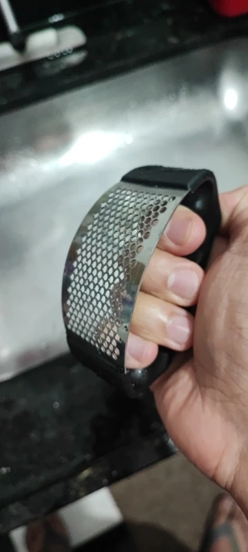 Espremedor Amassador de Alho Inox ABS Ergonômico Multiuso Premium IZEGRIP PRO photo review