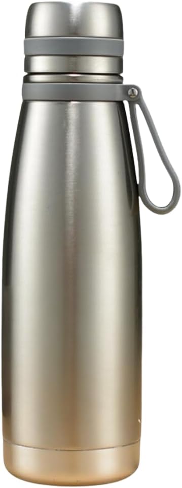 Garrafa Térmica 1L Inox 304 Tampa Rosca Alça Emborrachada Premium IZEKEEP MAX
