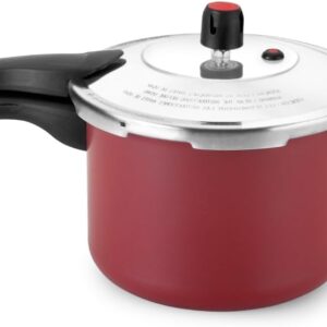 Panela de Pressão Fechamento Externo Alumínio Laminado 4,5L Vermelha Turbo IZEPRESS PRO Panela de Pressão Fechamento Externo Alumínio Laminado 4,5L Vermelha Turbo IZEPRESS PRO