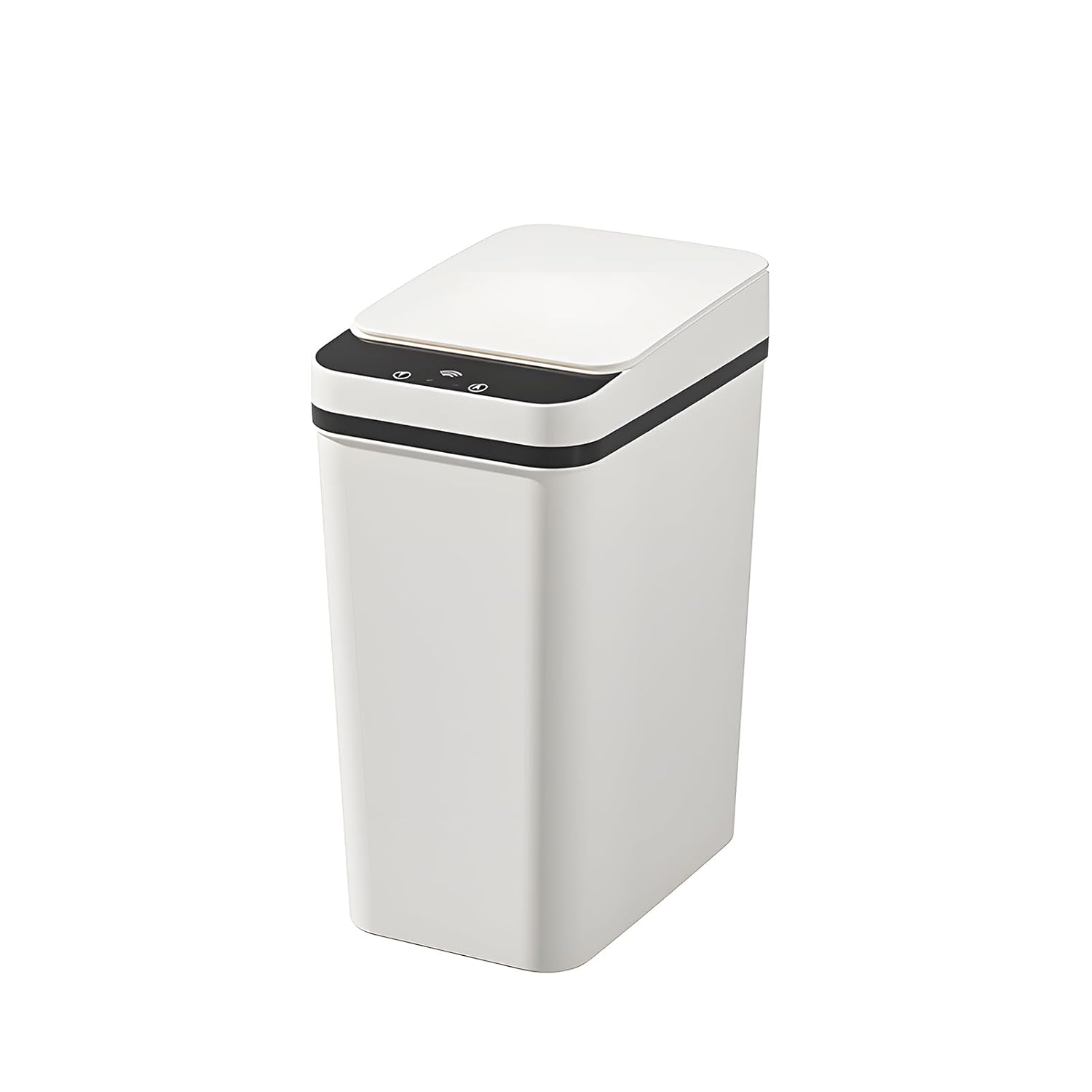Lixeira Inteligente 12L Sensor Automático Infravermelho Branca Slim Silenciosa IZEHYGEN PRO IZESHOP Lixeira inteligente 12L branca com sensor automático infravermelho IZEHYGEN PRO