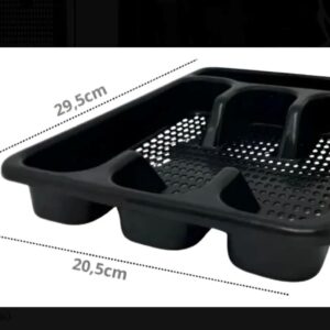 Jogo de Talheres Inox 25 Peças com Organizador de Gaveta Premium IZEPLATE PRO