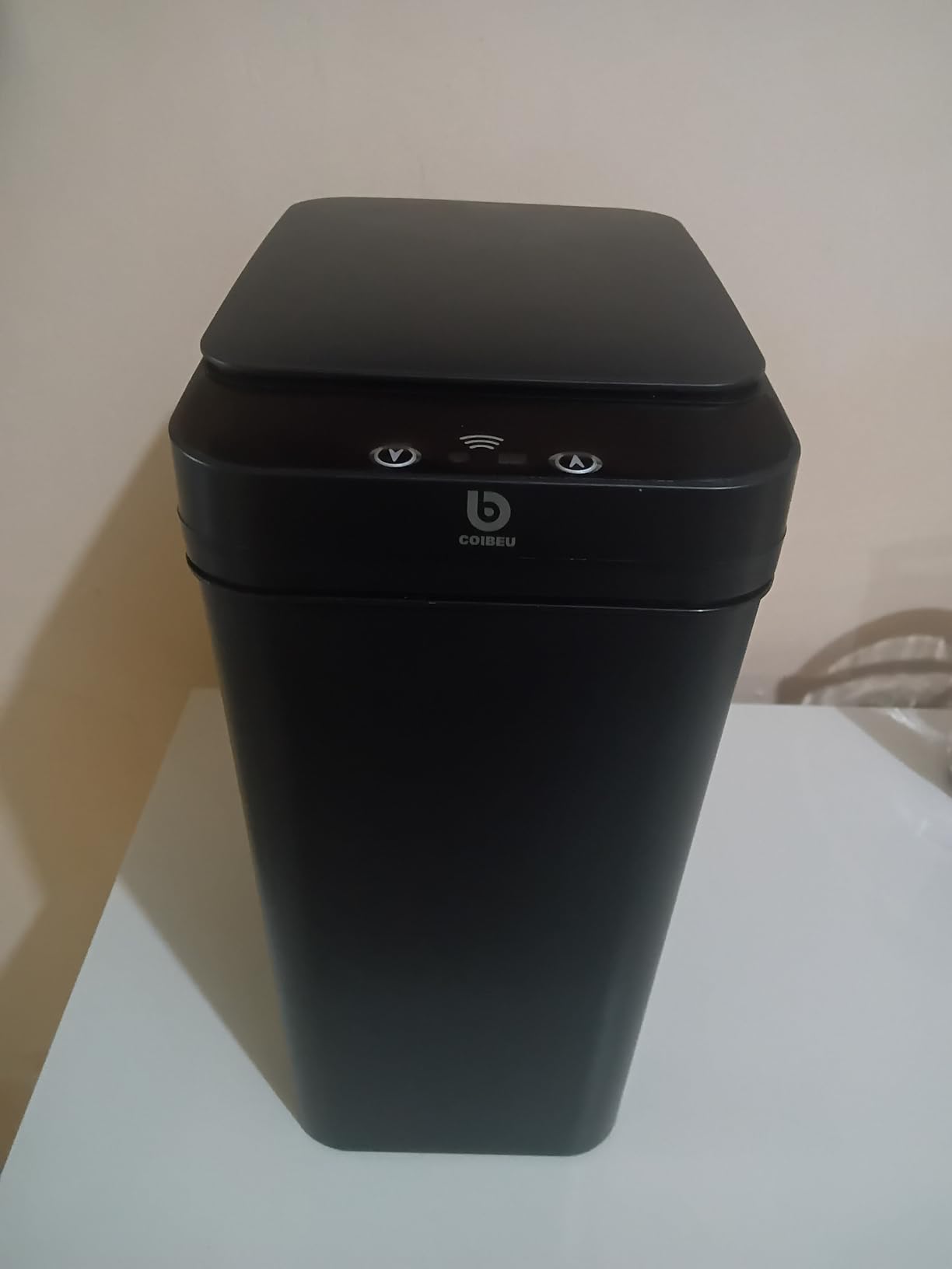 Lixeira Inteligente 12L Sensor Automático Infravermelho Branca Slim Silenciosa IZEHYGEN PRO photo review