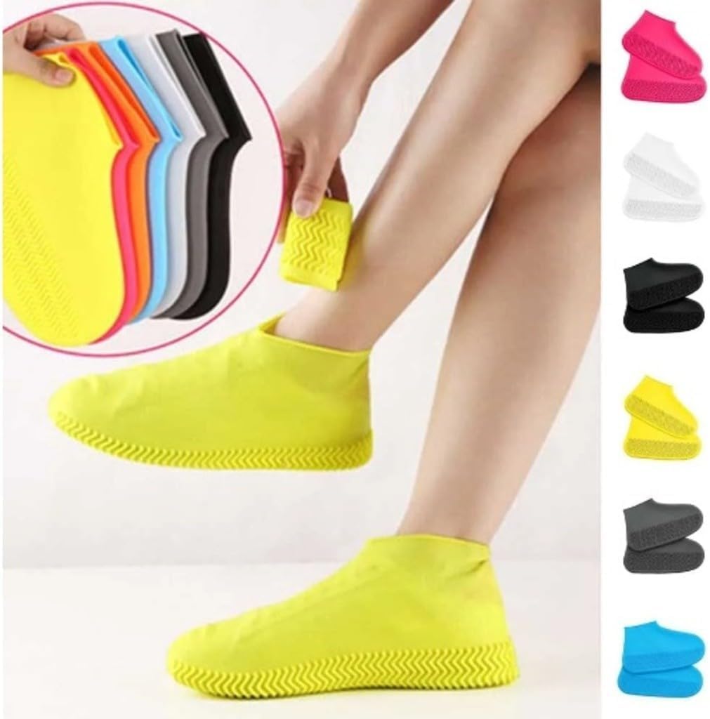 Capa Protetora de Sapato Silicone Impermeável Antiderrapante Dobrável Unissex Premium IZEWATER PRO