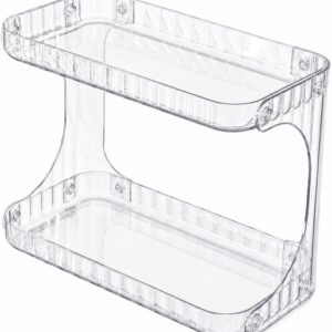 Organizador Diamante 2 Andares Acrílico Transparente Premium Multiuso IZEGLAM PRO