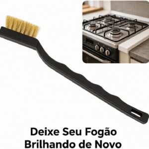 Kit 3 Escovas de Limpeza Pesada Aço Latão Nylon Cabo Ergonômico Premium IZEBRUSH PRO