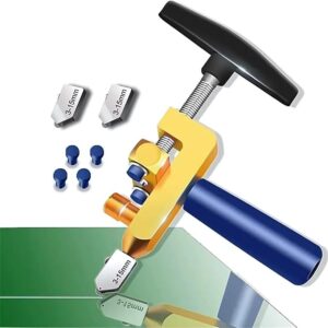 Cortador Riscador de Vidro Espelho Porcelanato Azulejo 3-15mm Aço Tungstênio Profissional IZECUT PRO
