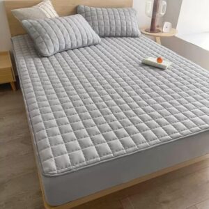 Capa Protetora para Colchão Casal/Queen/King Impermeável Antiácaro Respirável Elástico 360° Preto IZESLEEP PRO