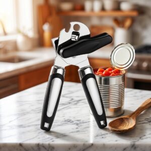 Abridor de Latas 3 em 1 Inox Manual Ergonômico Premium IZECHOP PRO