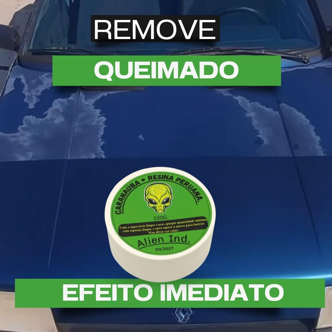 Cera Automotiva Carnaúba 120g Brilho Espelhado Proteção Anti-Riscos Premium IZEWAX PRO