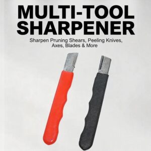 Afiador de Facas Portátil 2 Unidades Aço de Tungstênio Multiuso Jardim Tesouras Premium IZE SHARP PRO