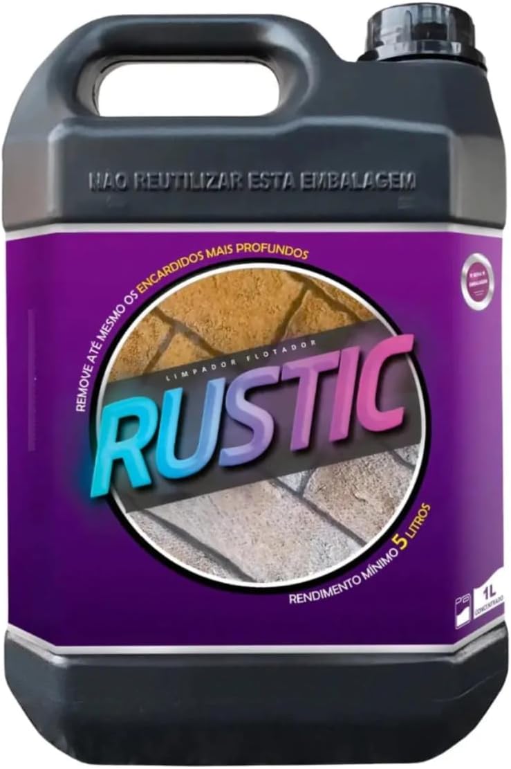 Limpador de Piso Rústico 1L Dilui em 5L Alta Performance Profissional IZERUST PRO