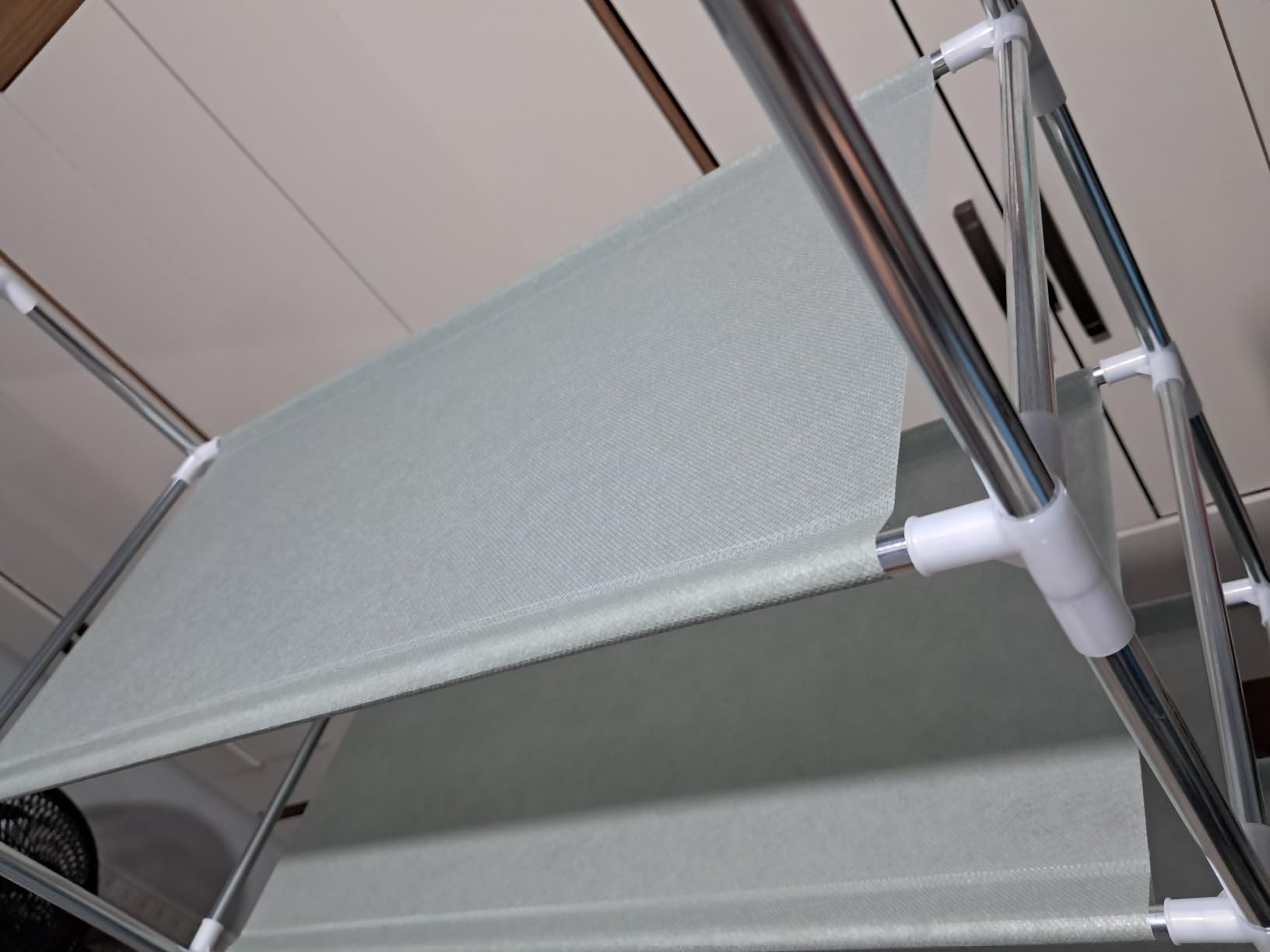 Sapateira Vertical Premium Aço Inox 9 Prateleiras 27 Pares Organizador Compacto IZESTYLE PRO photo review