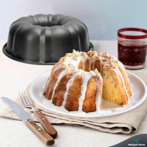 Forma Assadeira Furo Central 24cm Redonda Antiaderente Para Bolo Pudim Premium IZEBAKE PRO Forma Assadeira Furo Central 24cm Redonda Antiaderente Para Bolo Pudim Premium IZEBAKE PRO
