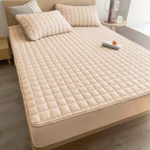Capa Protetora para Colchão Casal/Queen/King Impermeável Antiácaro Respirável Elástico 360° Preto IZESLEEP PRO