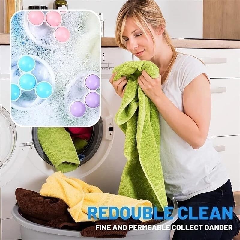 Kit 4 Coletor de Pelos para Máquina de Lavar PP Malha Flutuante Reutilizável IZEWASH PRO