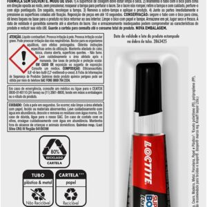 Loctite Super Bonder Power Gel Cola Instantânea Gel Transparente 2g Forte Flexível IZEGRIP PRO