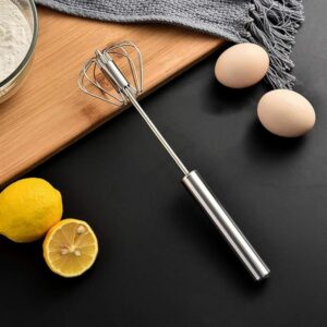 Fouet Batedor Manual Inox Leve Ergonômico Resistente Multiuso Para Ovos, Cremes E Massas IZESWIFT PRO
