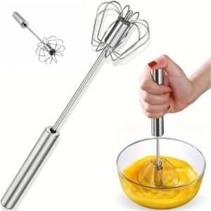 Fouet Batedor Manual Inox Leve Ergonômico Resistente Multiuso Para Ovos, Cremes E Massas IZESWIFT PRO