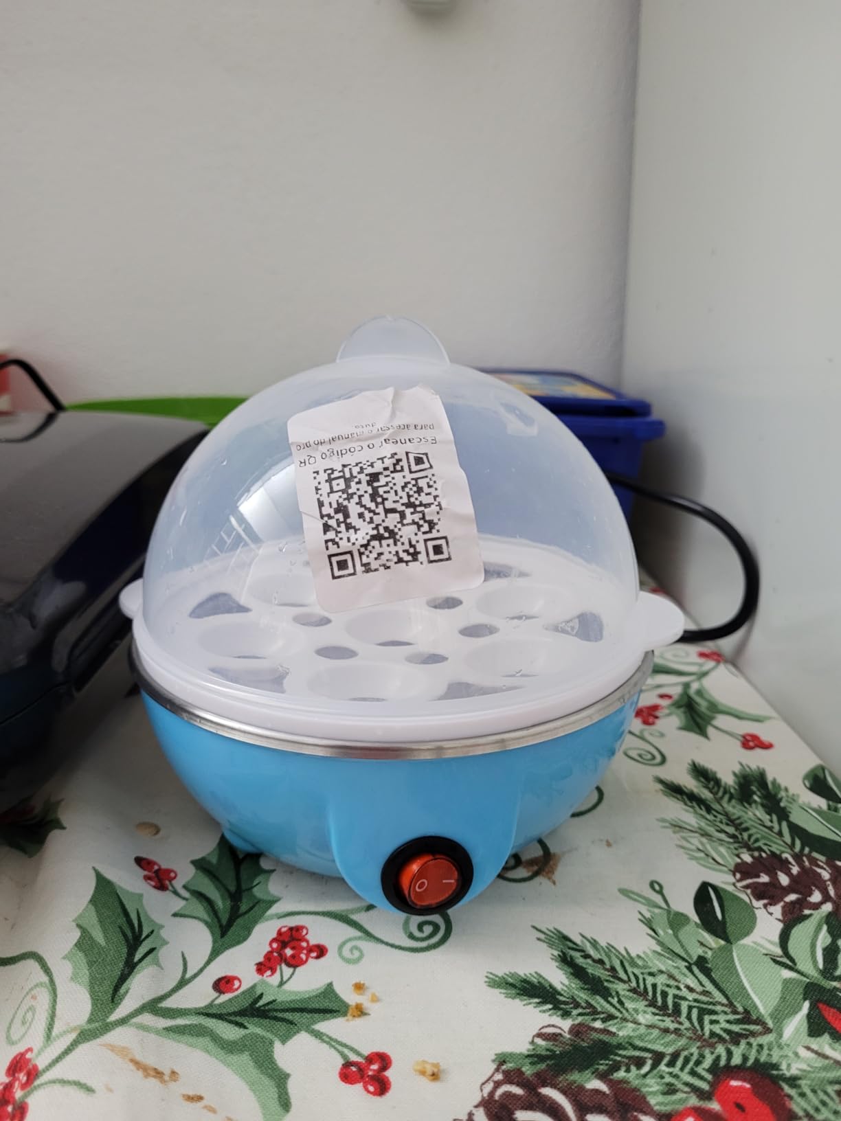 Cozedor de Ovos Elétrico 110V Dupla Camada Portátil Multiuso Premium IZEBOIL PRO photo review