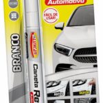 Caneta Retok Automotiva Branca Tira Riscos Acabamento Brilho Secagem Rápida IZEPAINT PRO