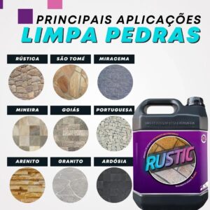 Limpador de Piso Rústico 1L Dilui em 5L Alta Performance Profissional IZERUST PRO