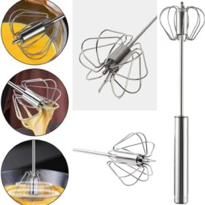 Fouet Batedor Manual Inox Leve Ergonômico Resistente Multiuso Para Ovos, Cremes E Massas IZESWIFT PRO