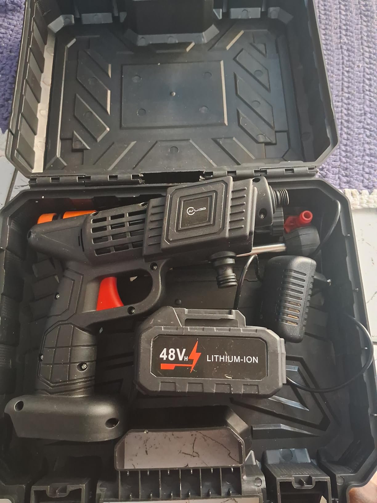 Lavadora Alta Pressão Portátil Sem Fio Recarregável Bivolt Preta 127V/220V Potência IZEJET PRO photo review