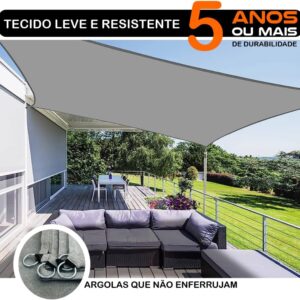 Tela Sombrite 90% 3x2m Polietileno Reforçada Areia/Palha Anti-Calor IZESHADE PRO Tela Sombrite 90% 3x2m Polietileno Reforçada Areia/Palha Anti-Calor IZESHADE PRO