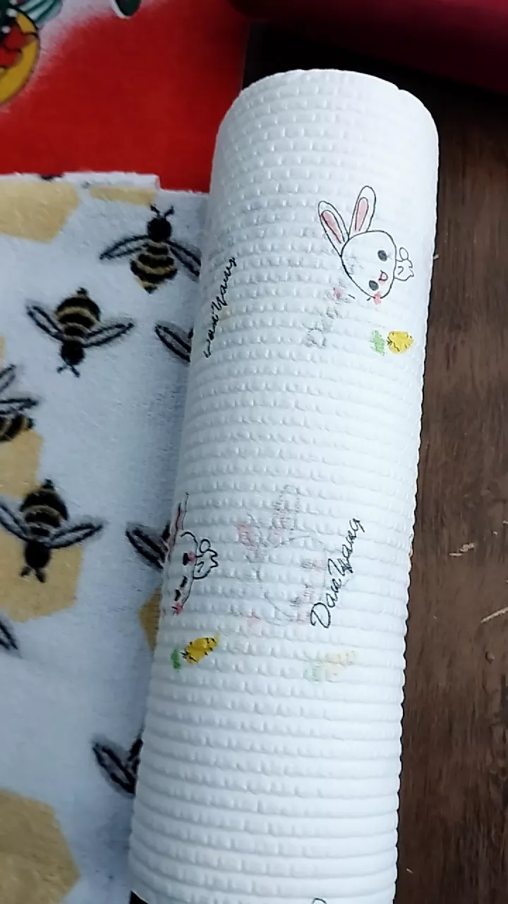 Rolo 100 Panos de Limpeza com Estampa Reutilizáveis Laváveis Absorventes Multiuso Cozinha Banheiro IZEWIPES PRO photo review