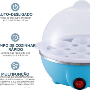 cozedor-de-ovos-eletrico-110v-dupla-camada-portatil-multiuso-premium-izeboil-pro Cozedor de Ovos Elétrico 110V Dupla Camada Portátil Multiuso Premium IZEBOIL PRO IZESHOP