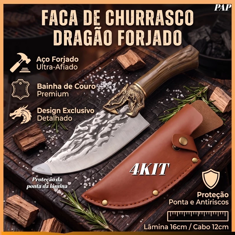 faca-artesanal-desossa-churrasco-440c-aco-inox-cabo-madeira-ultra-afiada-izeknife-pro Faca profissional para desossar em aço de alto teor de carbono e aço inoxidável Corte, forjada à mão IZEKNIFE PRO IZESHOP