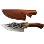 Faca profissional para desossar em aço de alto teor de carbono e aço inoxidável Corte, forjada à mão IZEKNIFE PRO