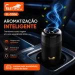 Aromatizador Carro 100g Cheiro Limão Agradável IZEFRESH PRO