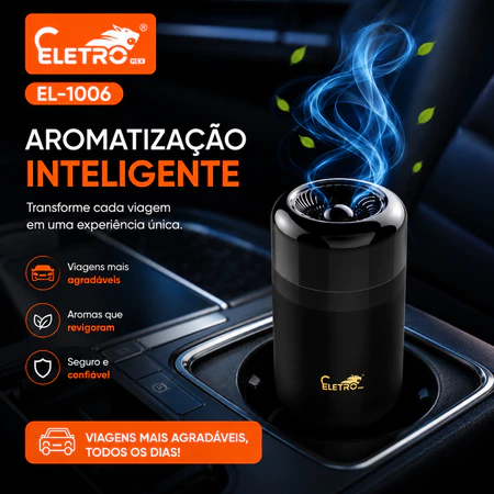 Aromatizador Carro Cheiro Limão Agradável IZEFRESH PRO IZESHOP