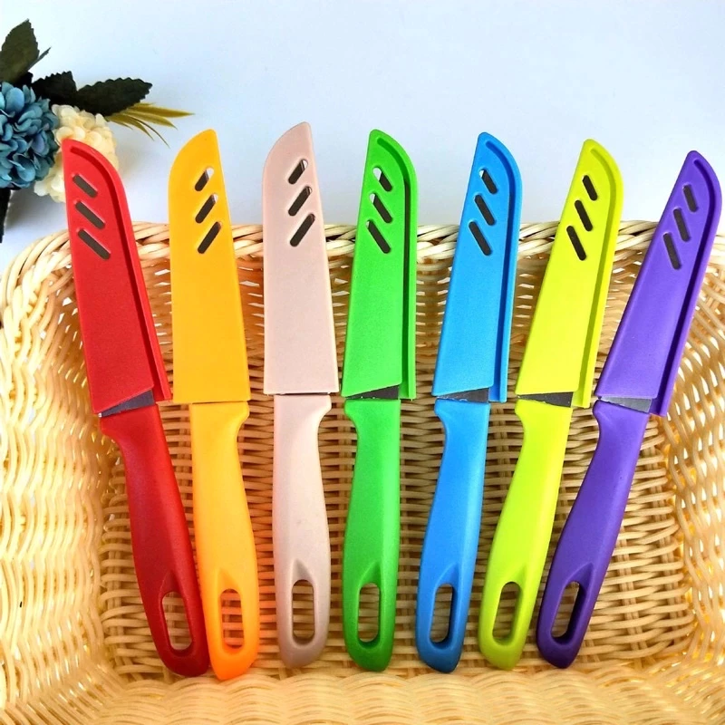 Jogo de 5 Facas Coloridas Inox Premium IZESHARP PRO IZESHOP