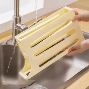Porta Ovos 4 Andares 30 Unidades Branco Plástico BPA Free Deslizante Automático IZEFRESH PRO IZESHOP