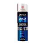 Unipega Graxa Spray Lubrificante Multiuso 300ml Alta Aderência Anti-Corrosão IZELUBE PRO